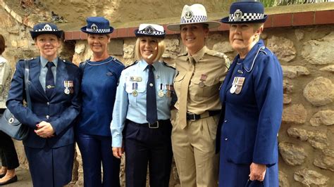 Female officers march through Adelaide to mark 100 years of women in SA Police force - ABC News