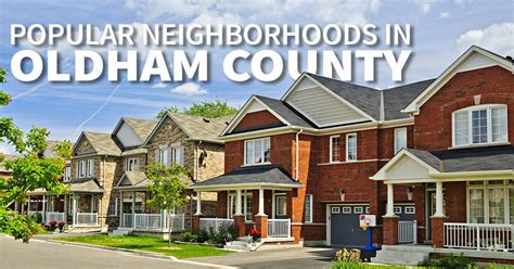 What are the Best Neighborhoods in Oldham County KY?