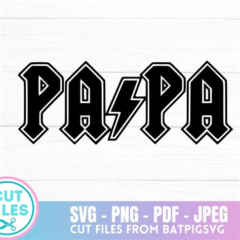 Papa Svg - Etsy