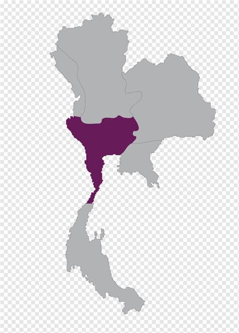 Flag of Thailand Map, map of thailand, purple, silhouette, magenta png | PNGWing