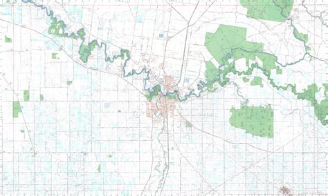 Getlost Map 7825-N Moama NSW Topographic Map V15 1:25,000 map by ...