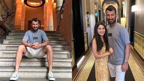 Cheteshwar Pujara enjoys family time after busy season - Crictoday