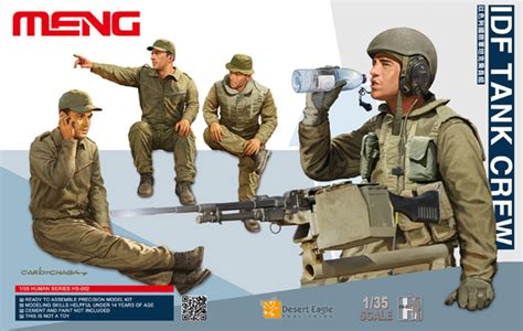 IDF Tank Crew Meng Model HS002