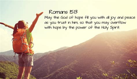 May God fill ALL of you with joy on this wonderful day! - Romans 15:13 ...