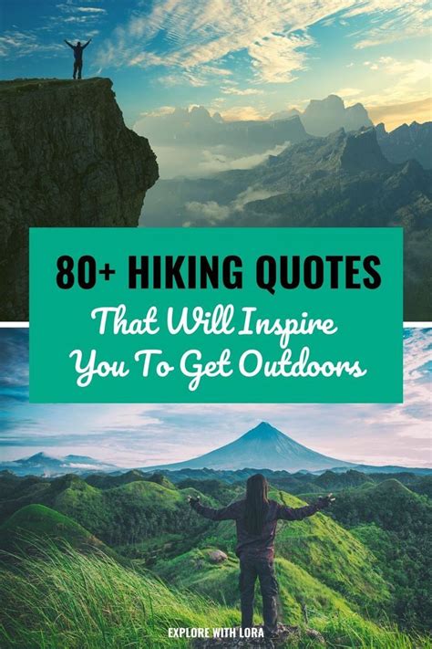 101 Quotes About Hiking and Adventure | Hiking quotes, Hiking ...