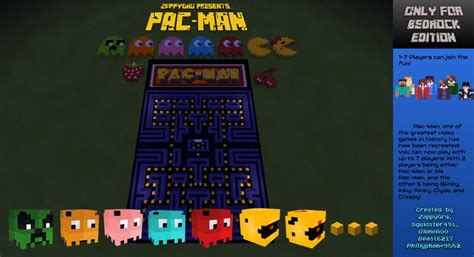 Pac-Man Minecraft Map