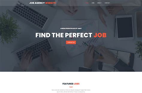 Free Job Portal Template | Job Website Templates | PHPJabbers