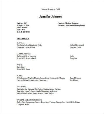 Theater Resume 2025 Templates & Guide - Headshots NYC