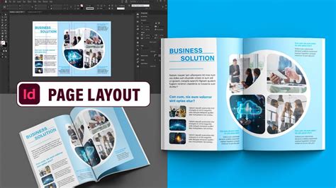 How to Page Layout Design in Adobe InDesign CC 2022 | Graphic Design ...