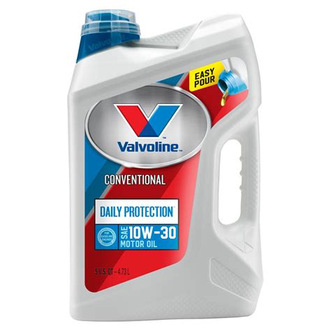 Valvoline 5 Qt. 10W-30 Daily Protection Conventional Motor Oil-881156 ...