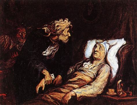 The Hypochondriac - Honore Daumier - WikiArt.org