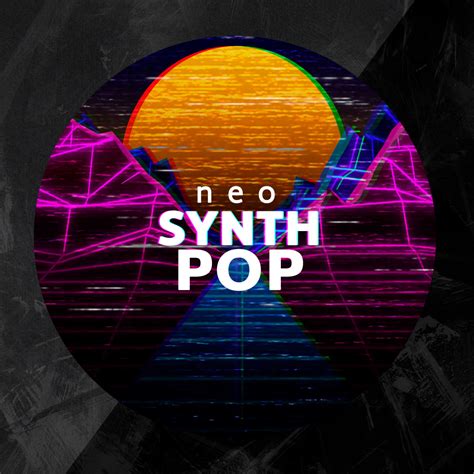 Spotify Playlist Album Art Synth Pop 80s/ 90s/ 10s/ 00s | Domestika