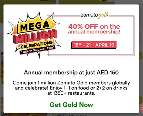 Zomato / 40% off on new subscribtions...! : r/dubai