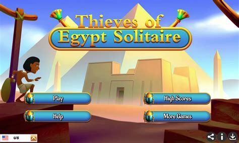 🕹️ Play Thieves Of Egypt Solitaire Game: Free Online Thieves of Egypt Solitaire Video Game for ...