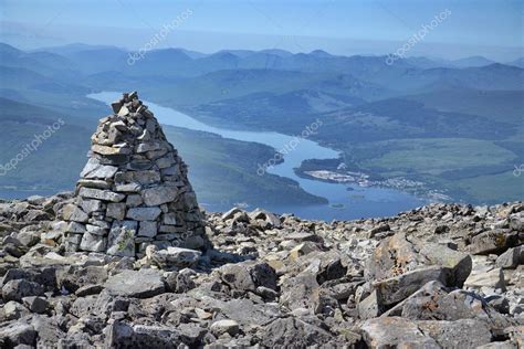 View from the Ben Nevis summit — Stock Photo © josekube #42127003