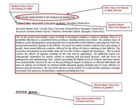 Abstract Pages For Apa Format images