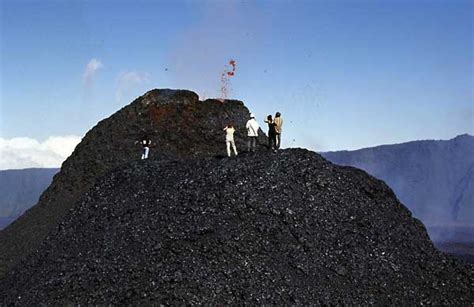 Photos of La Reunion volcanic island