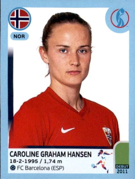 Women EM 2022 Sticker 92-Caroline Graham Hansen-Norway Germany Team ...