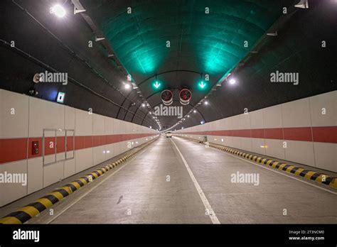 October 26, 2023, Chittagong, Potenga, Bangladesh Karnaphuli Tunnel, officially known as ...