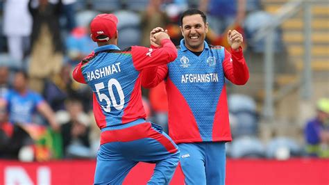 ICC Cricket World Cup 2019: Mohammad Nabi Takes 4 as Afghanistan ...