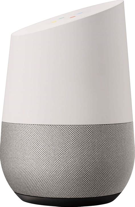 Best Buy: Home Smart Speaker with Google Assistant White/Slate fabric Home