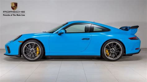 Riviera Blue | Porsche's bright blue color. | Exotic Car Colors