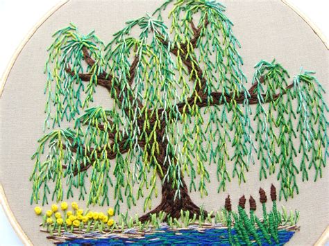 willow tree embroidery pattern - Eliana Houser