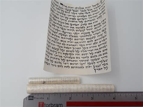 Mezuzah Scroll Kosher Scrolls in Two Sizes - Etsy