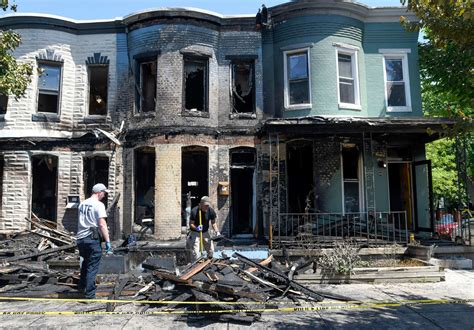 Baltimore police investigate potential arson after 4 homes, Pride flag ...