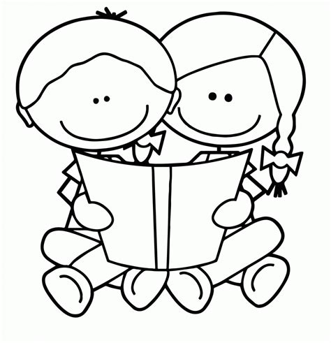 Books Coloring Pages - Best Coloring Pages For Kids | Coloring pages, Kids reading, Coloring books