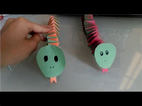 Origami Snake Tutorial (Easy)