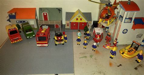 Fireman Sam Pontypandy Fire Station Vehicles figures & Much More! No ...