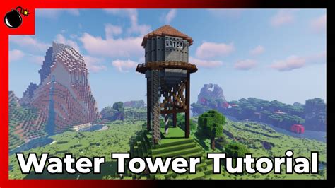 How to Build a Water Tower | Minecraft Tutorial - YouTube