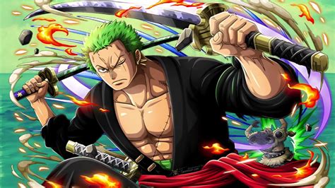 Favorisxp - Zoro One Piece Animated Wallpaper