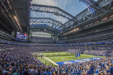 Indianapolis Colts Lucas Oil Stadium 3233 Photograph by David Haskett II