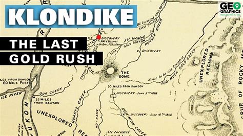 Klondike Gold Rush Map