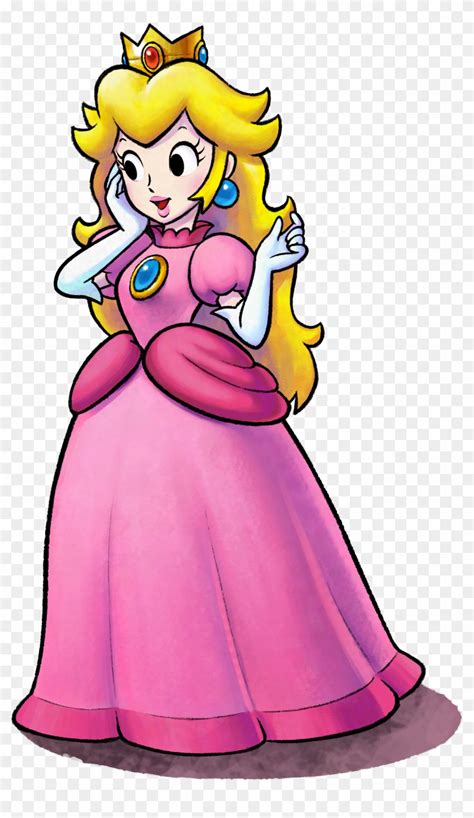 Princess - Princess Peach Mario And Luigi - Free Transparent PNG Clipart Images Download