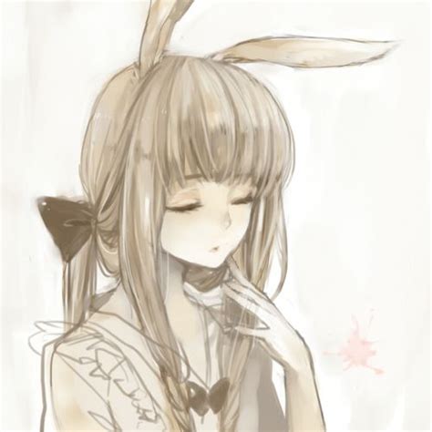 ANIME girl with bunny ears - Google Search Manga Anime, Anime Art, Neko Ears, Bunny Images ...