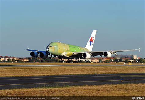 Malaysia Airlines Airbus A380 First Test Flight - Malaysia Asia