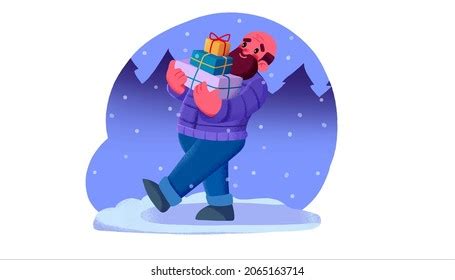 Fat Man With Gift Box Stock Photos - 383 Images | Shutterstock