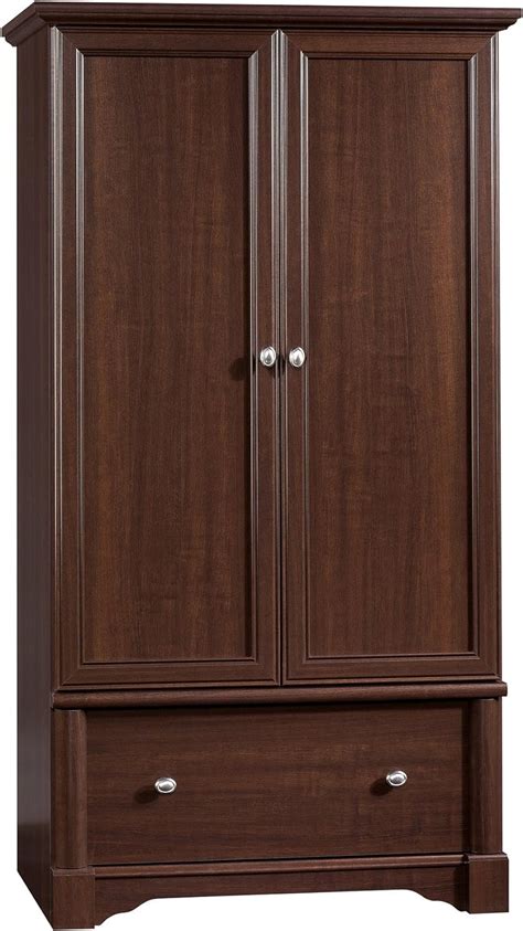 Buy Sauder Palladia Armoire, Select Cherry finish Online at Lowest ...