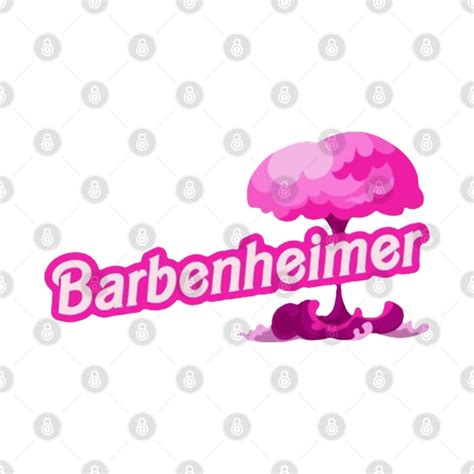 Barbenheimer Logo - Barbenheimer - T-Shirt | TeePublic