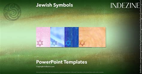 Jewish Symbols PowerPoint Templates