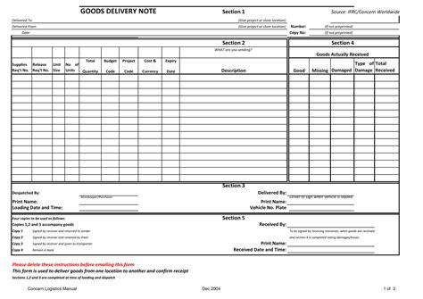 Delivery Slip - 9+ Examples, Format, Pdf | Examples