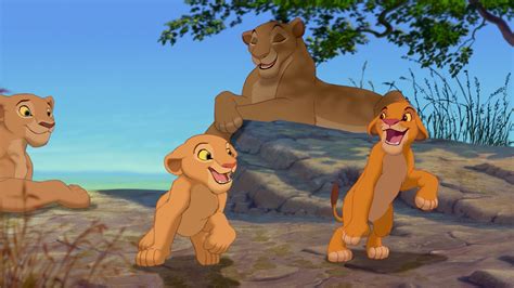 The Lion King Simba And Nala Small Babies Hd Wallpaper