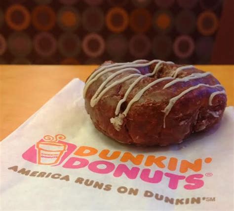 Red Velvet Latte from Dunkin Donuts