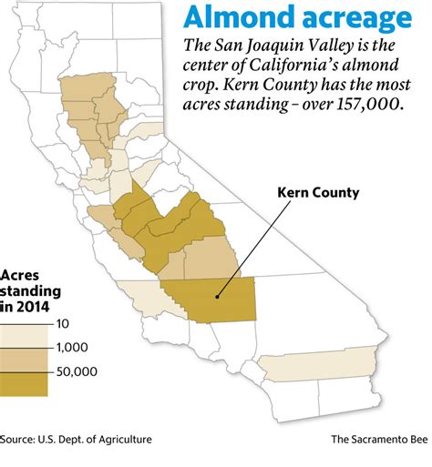 California almonds, partly blamed for water shortage, now dropping in price | The Sacramento Bee