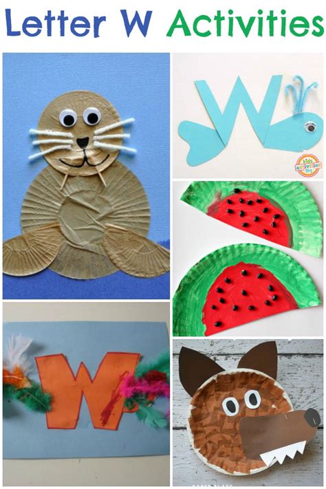 13 Wonderful Letter W Crafts & Activities | Kids Activities Blog