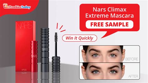 Nars Climax Extreme Mascara Free Sample | GetFreebiesToday.com