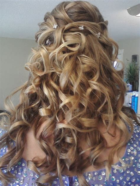 Pin by Desirae M. Weeks on hair | Dance hairstyles, Graduation hairstyles, 8th grade dance ...